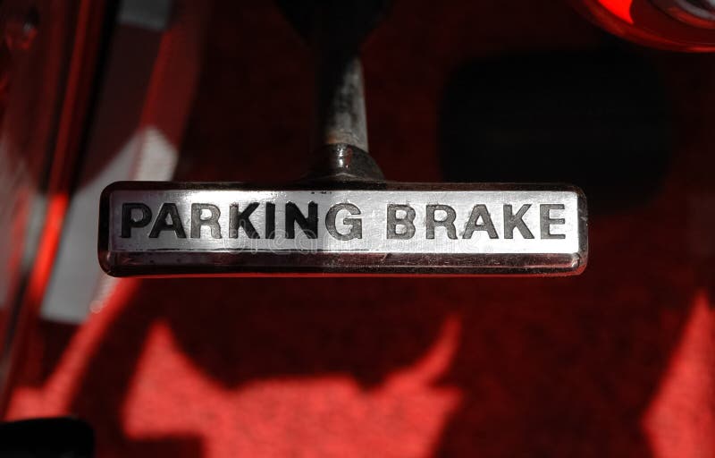 Parking brake stock photo. Image of safety, transport 54307050