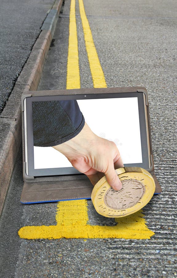 Parking Fine Payment Online Internet Travel Law Road Money Computer