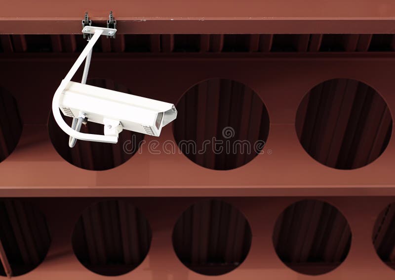 Parking Garage Security Camera Stock Photo Image of prevent