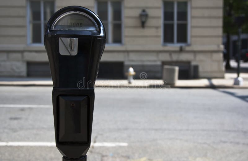 Parking Meter stock photo. Image of spot, richmond, coin 9222862