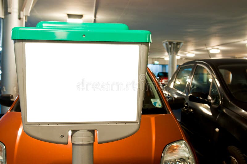 Parking samochodowy signboard obrazy stock Parking samochodowy signboard obrazy stock