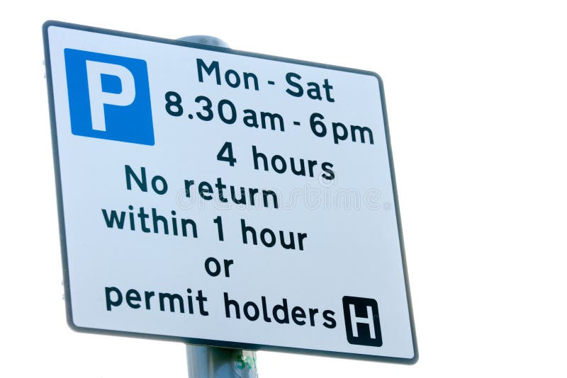 Parking Sign