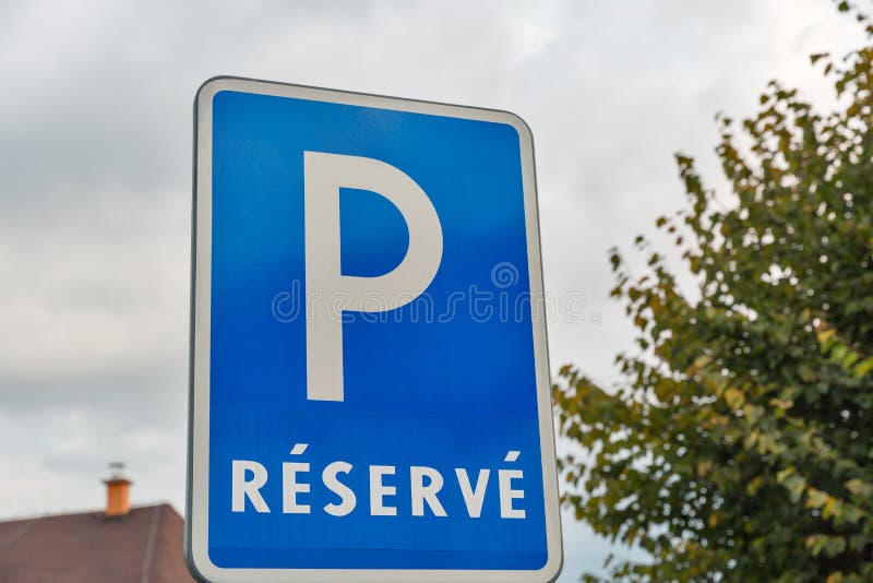 Parkovacie znamenie detailné vonkajšie