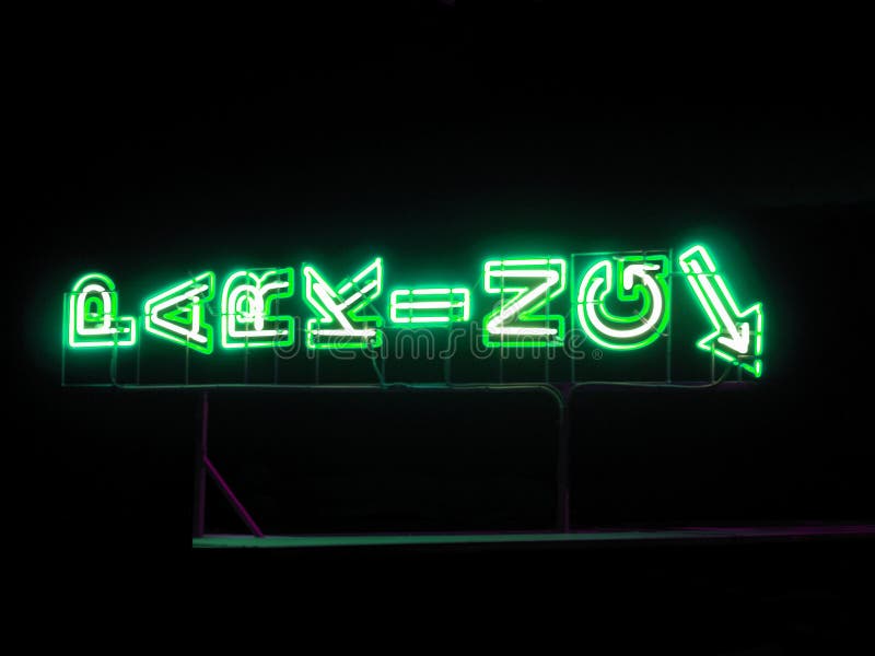Parking sign neon light stock photo. Image of neon, text 15040592