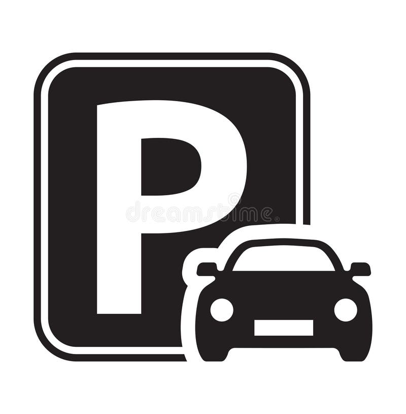 Car, Parking, Parking Sign, Car Parking Icon Stock Vector ...