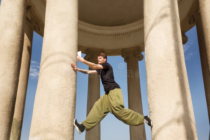 Parkour in the city