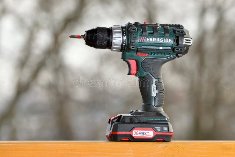 Parkside Performance 20V Cordless Drilldriver Editorial Image - Image of  germany, chuck: 140345280