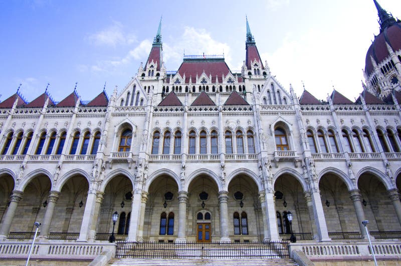 Parlamento di Budapest fotografia stock Parlamento di Budapest fotografia stock
