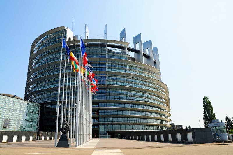 Parlamento Europeo imagen de archivo Parlamento Europeo imagen de archivo
