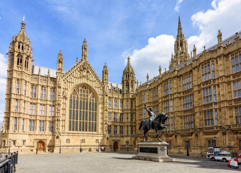 Parlementsarchitectuur london uk stock afbeelding