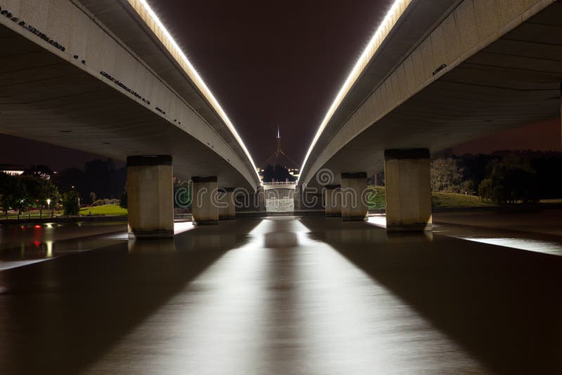 Parliament House Bridges at Night