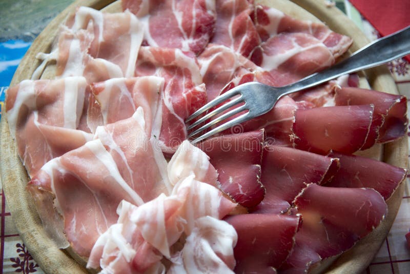 Parma Ham stock image. Image of delicious, meat, savory 57153949