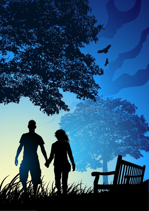 parparkbarn stock illustrationer parparkbarn stock illustrationer