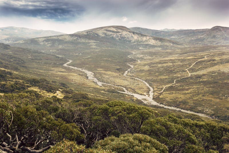Parque nacional de Kosciuszko imagens de stock royalty free Parque nacional de Kosciuszko imagens de stock royalty free