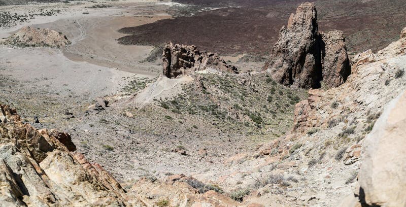 Parque nacional de Teide en España fotografía de archivo Parque nacional de Teide en España fotografía de archivo