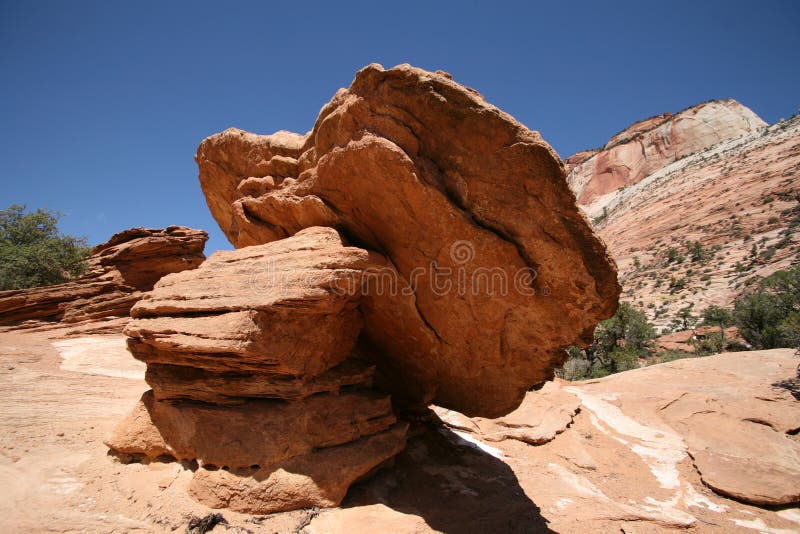 Parque nacional de Zion, Utá foto de stock Parque nacional de Zion, Utá foto de stock