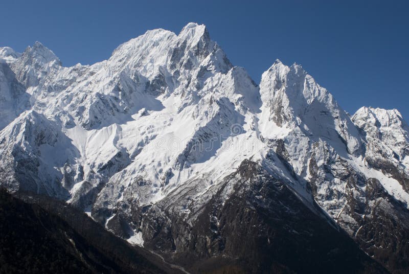 Parque nacional Himalayan de Manaslu fotografía de archivo Parque nacional Himalayan de Manaslu fotografía de archivo