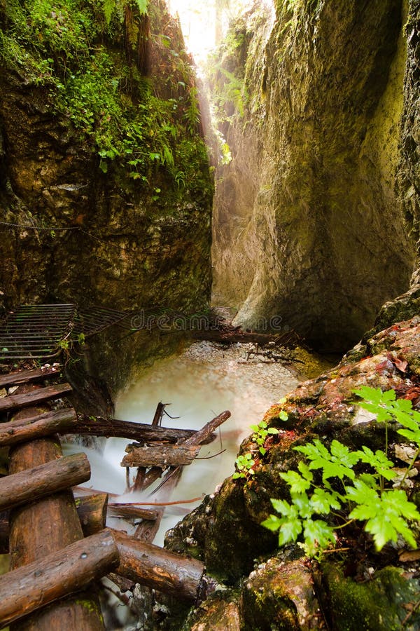 Parque nacional - paraíso eslovaco, Eslovaquia foto de archivo libre de regalías