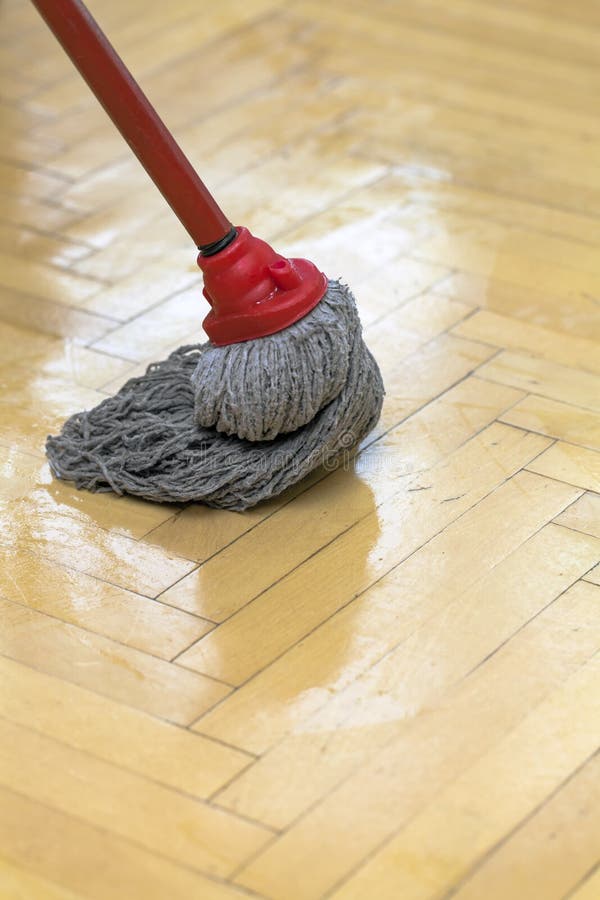 Close-up photograph of cleaning the floor. Close-up photograph of cleaning the floor