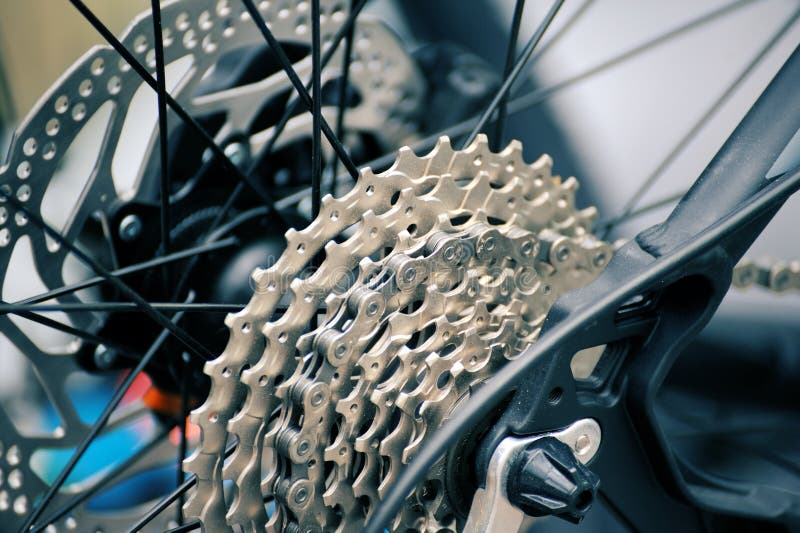 Part of bicycle close up wheel. Extreme, fitness.