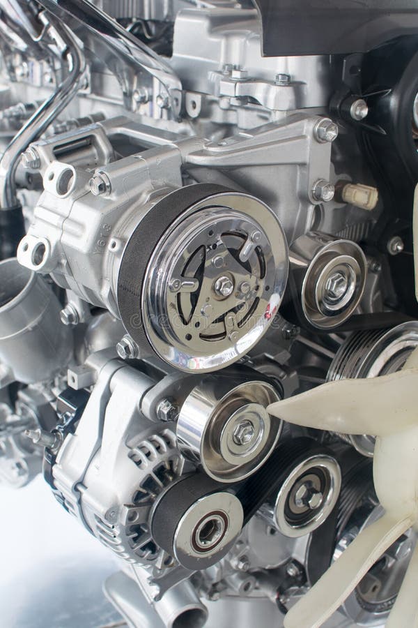 Part of car engine royalty free stock photography