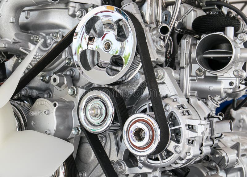 Part of car engine stock images