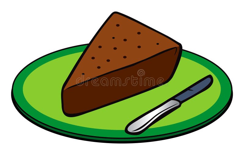 Cerises De Gateau De Chocolat Illustration De Vecteur Illustration Du Cuire Gateau