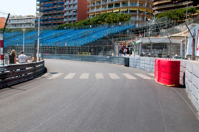 Part of Formula1 Monte-Carlo track