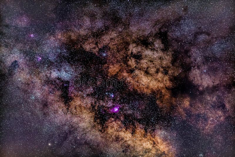 Detallado imagen de lácteos forma galaxias visualmente con encuentra entre tirador constelación constelación.