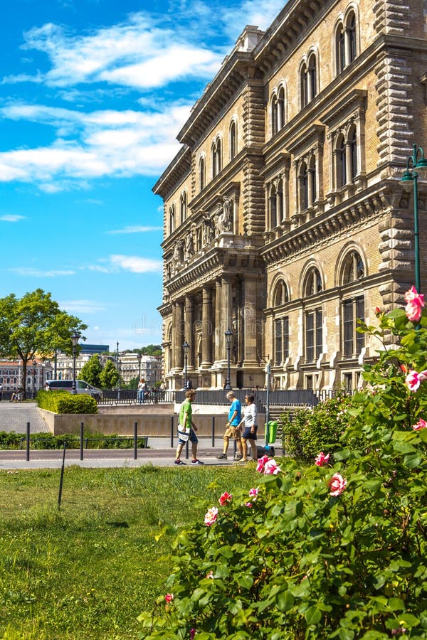 Part view of Corvinus University of Budapest