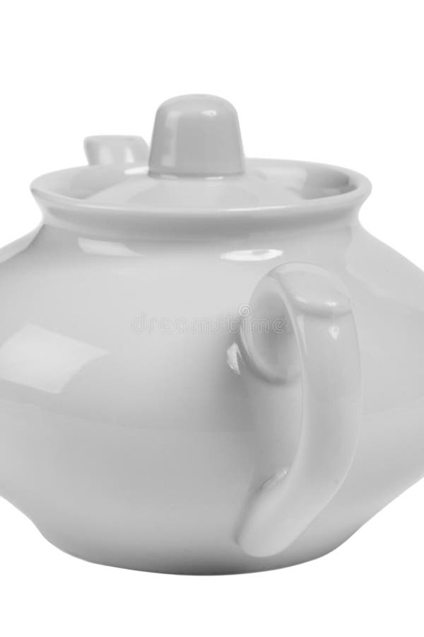 White tea pot teapot stock image. Image of closeup, serve 22145983