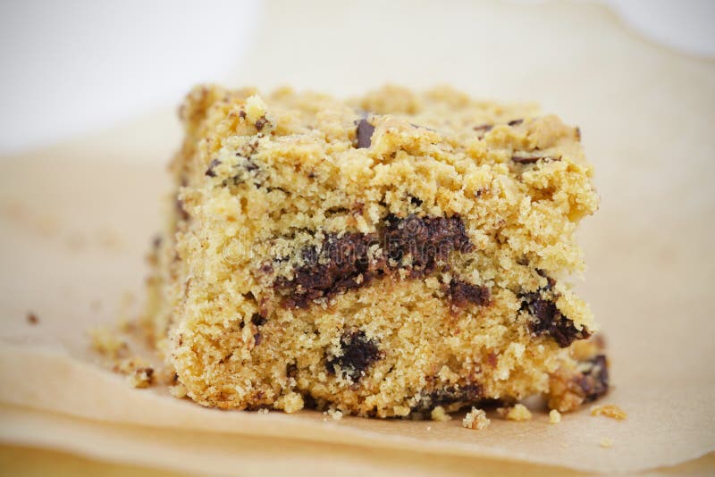 Parte del brownie della torta con cioccolato fotografia stock libera da diritti Parte del brownie della torta con cioccolato fotografia stock libera da diritti