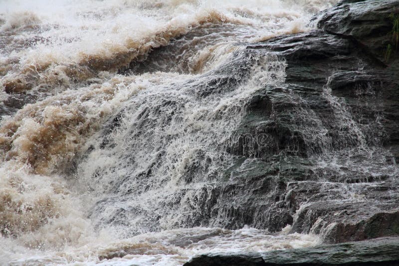 Parte superior de Murchison Falls imagens de stock Parte superior de Murchison Falls imagens de stock
