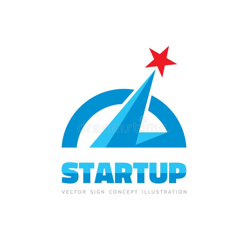 Partenza - illustrazione di concetto del modello di logo di vettore Segno creativo della stella astratta dello spazio Elemento de illustrazione vettoriale Partenza - illustrazione di concetto del modello di logo di vettore Segno creativo della stella astratta dello spazio Elemento de illustrazione vettoriale