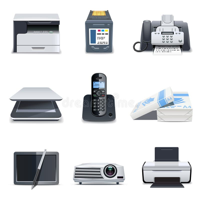 Componentes de computador 3| Série Bella ilustração royalty free