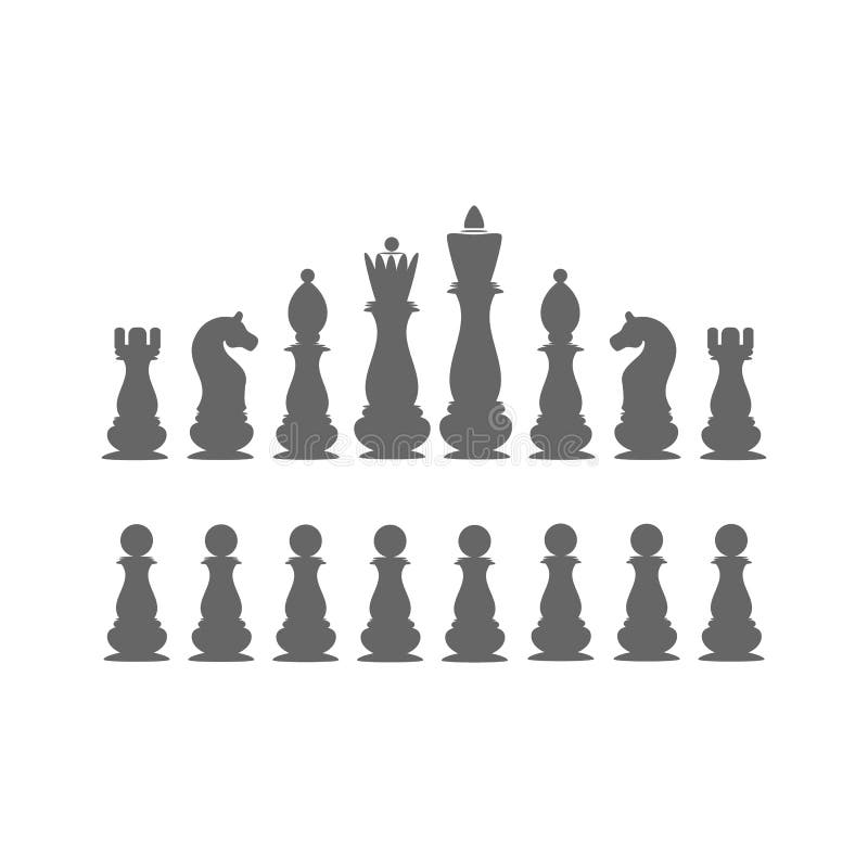 Cor de xadrez do peão ilustração do vetor. Ilustração de cavaleiro -  190808054