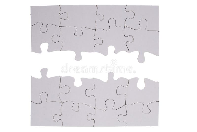 Peças de puzzle fotografia de stock royalty free