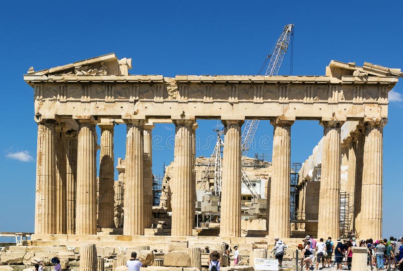 Parthenon, Athens stock image