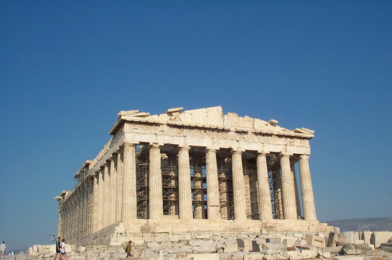 Partenone in Grecia.