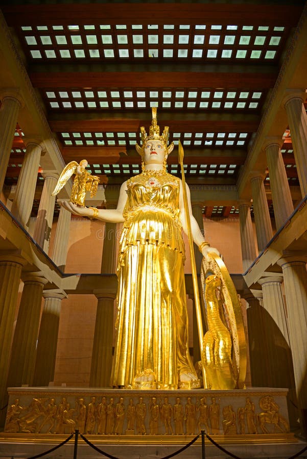 Parthenon in Nashville, Tennessee, de V.S. stock afbeeldingen Parthenon in Nashville, Tennessee, de V.S. stock afbeeldingen