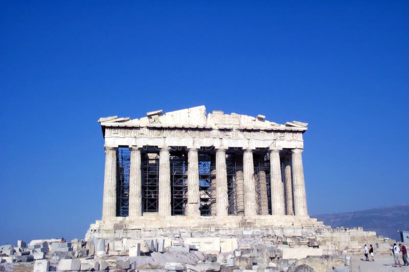 Parthenon - vue de face photo libre de droits Parthenon - vue de face photo libre de droits