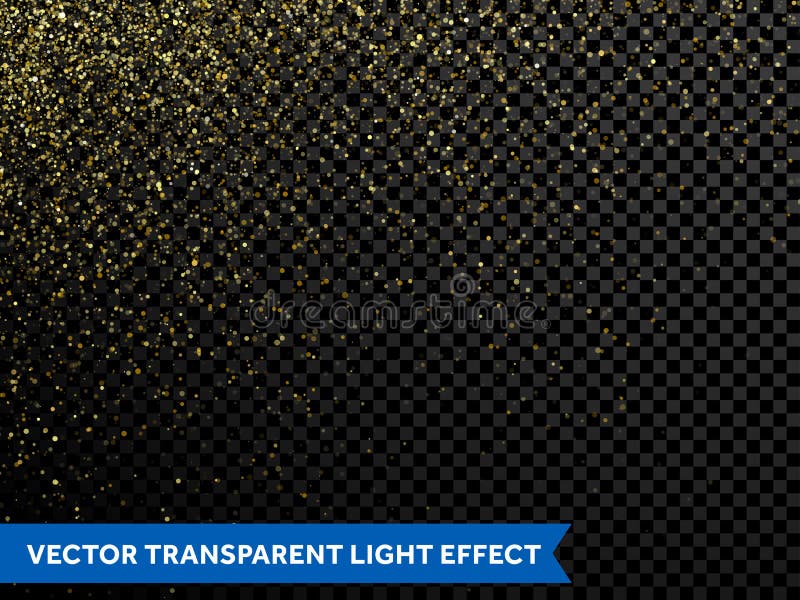 Particelle scintillanti di scintillio dell'estratto di stella d'oro della traccia dorata della polvere royalty illustrazione gratis Particelle scintillanti di scintillio dell'estratto di stella d'oro della traccia dorata della polvere royalty illustrazione gratis