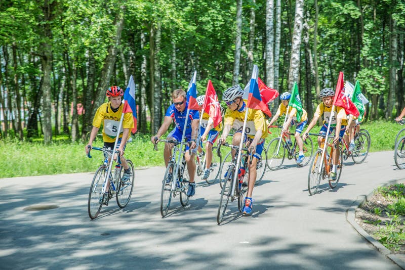 participant in a bike ride