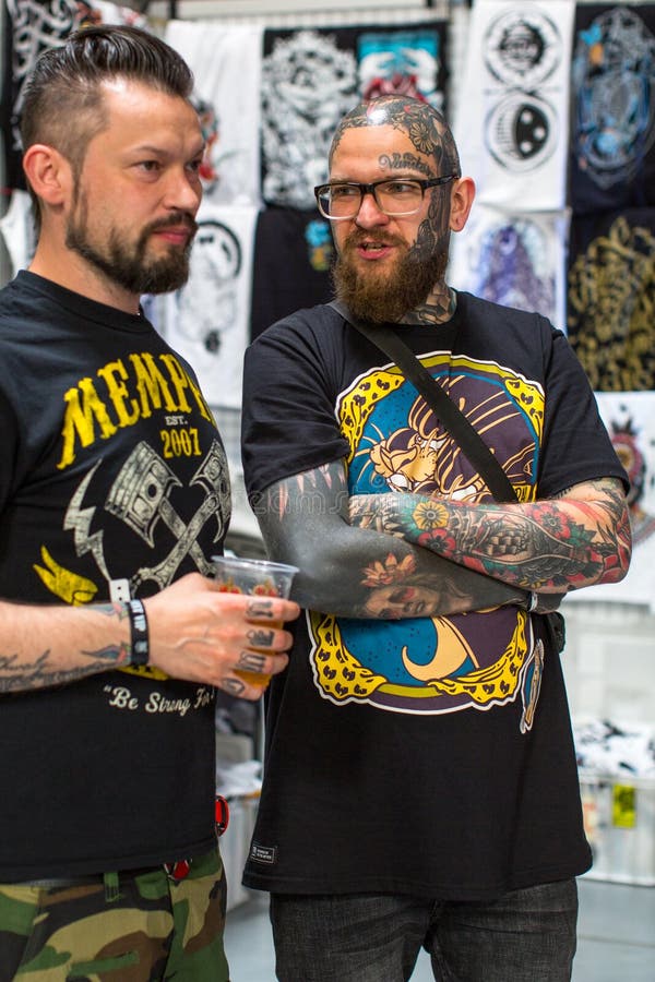 Participants At 10 th International Tattoo  Convention In 