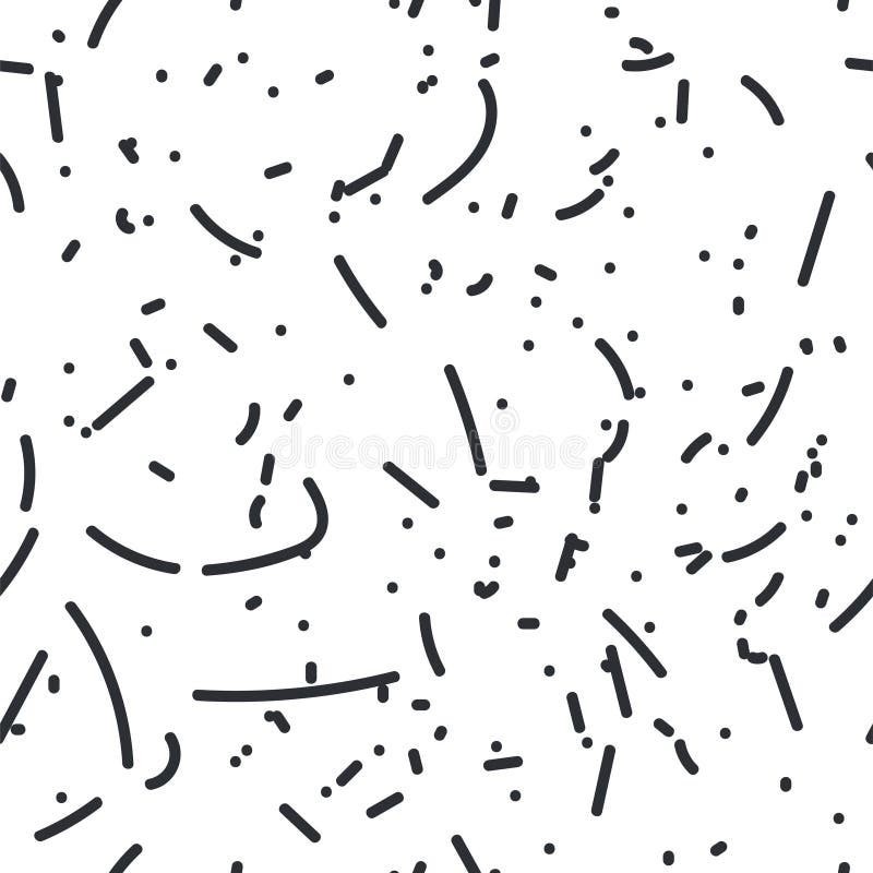 Particles trendy abstract background. Seamless chaotic shreds pattern. vector illustration Particles trendy abstract background. Seamless chaotic shreds pattern. vector illustration
