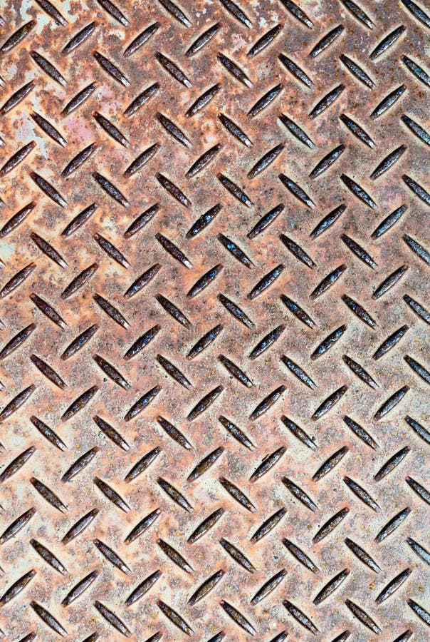 Acciaio di Checkerplate fotografia stock libera da diritti Acciaio di Checkerplate fotografia stock libera da diritti
