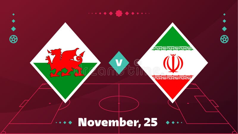 modelo de transmissão de placar iran vs estados unidos para torneio de  futebol esportivo 2022 e ilustração vetorial de campeonato de futebol  11087523 Vetor no Vecteezy