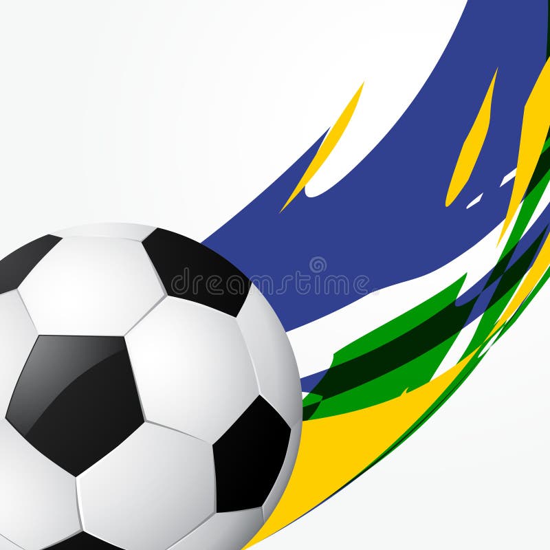 Download Partido De Fútbol Abstracto Ilustración del Vector - Ilustración de acontecimiento, colorido: 41919587