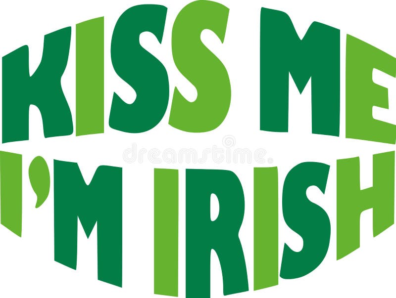 Partie de jour du ` s de St Patrick - embrassez-moi Irlandais du ` m d'I