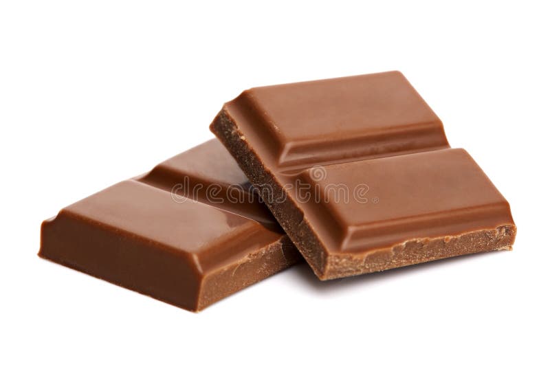 Parties de chocolat photos stock Parties de chocolat photos stock